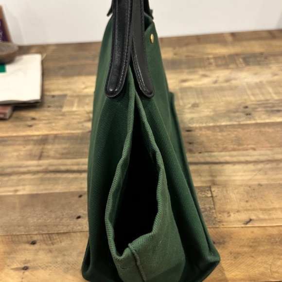 The Row Idaho Bag in Green Canvas - Picture 4 of 4